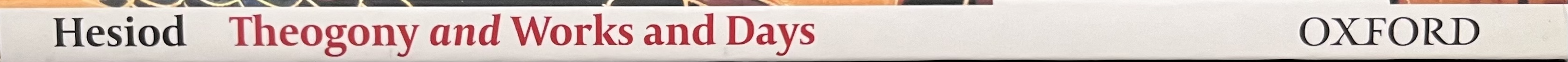 Theogony & Works and Days
